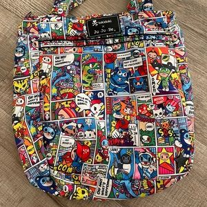 Tokidoki X Ju-Ju-Be large tote bag